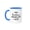 Blue/White, variant on 3drose, Throw Kindness Around like Confetti Black Letters on White Background., 11oz Mug