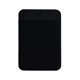 thumbnail image 1 of Funda para teléfono creativa Soporte de cuero PU autoadhesivo Bolsillo trasero con parche para teléfono celular con cubierta (Negro), 1 of 4
