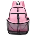 thumbnail image 1 of Almencla Basketball Backpack Carrier Multifunction Sports Bag for Camping Outdoor Gym Pink, 1 of 8
