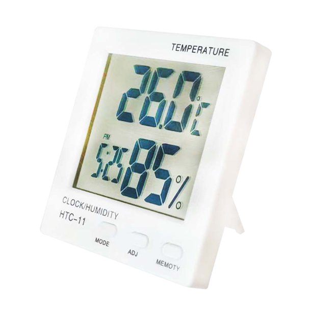 Medidor de humedad electrónico Medidor de humedad de temperatura digital portátil para interiores Ndcxsfigh Para estrenar