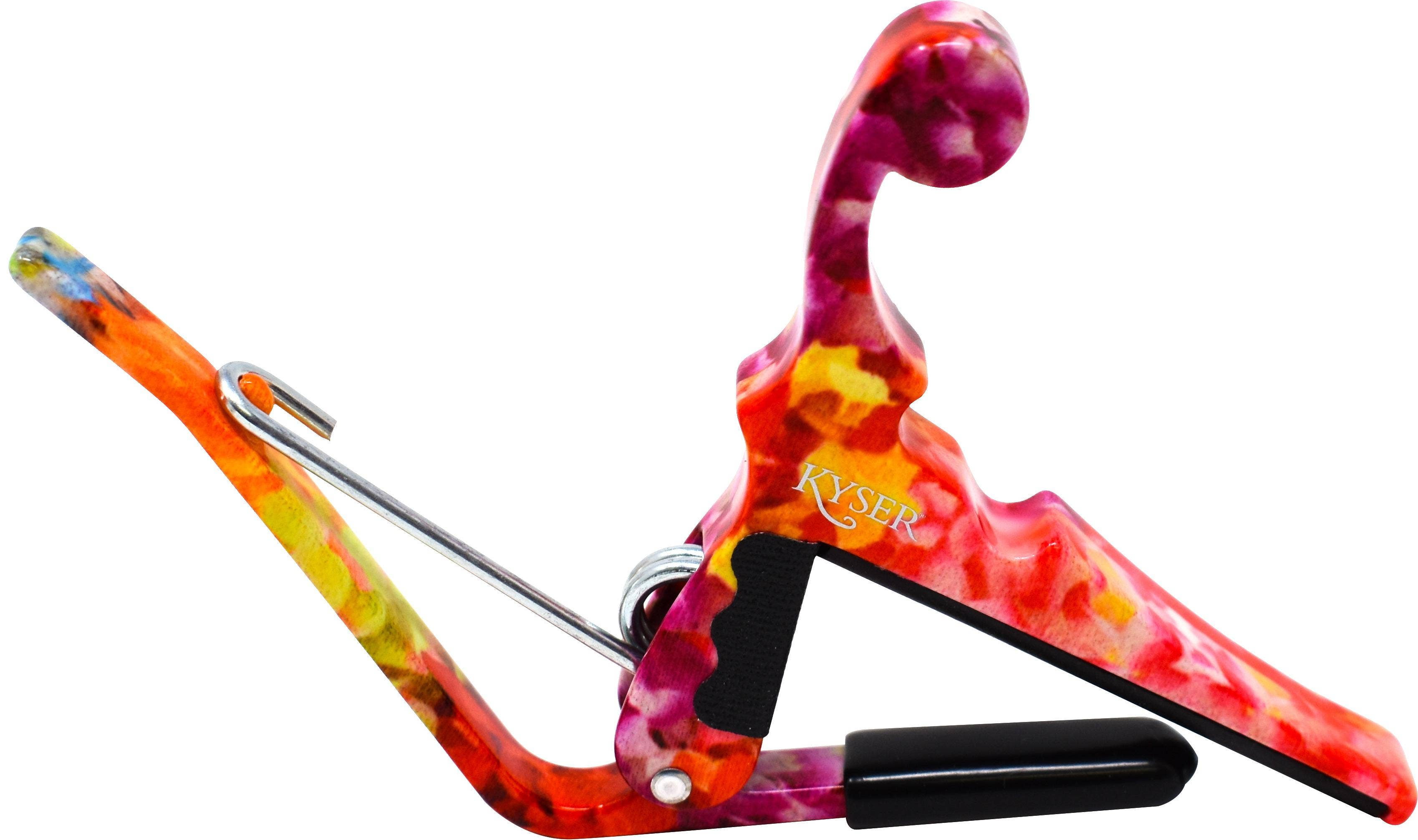 Kyser Ukulele Quick-Change Capo, Hawaiian Lei