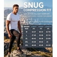 thumbnail image 7 of MANIFIQUE Short Sleeve Compression Shirt Men, Shapewear Mens Tank Top , Athletic Workout Shirts, 7 of 7