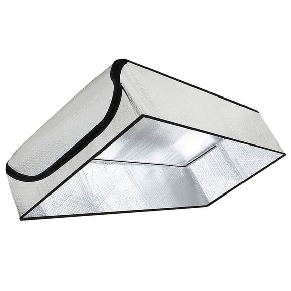 UEETEK Loft Hatch Insulation Cover for Stairs Aluminum Foil Protection 1Pack