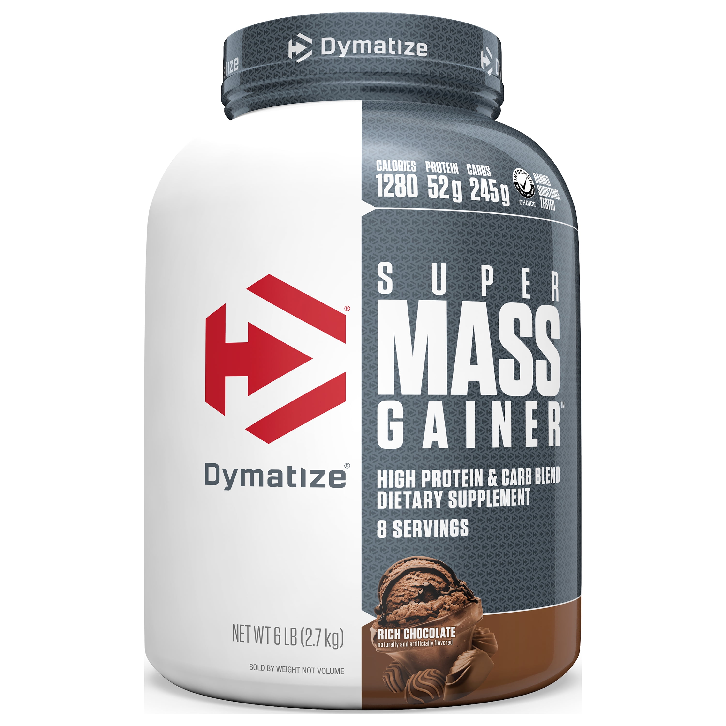 Dymatize Super Mass Gainer High Protein Carb Blend Rich Chocolate dymatize-super-mass-gainer-high-protein-carb-blend-rich-chocolate