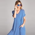 thumbnail image 2 of Classic Pinstripe Maxi Dress, 2 of 9