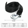 thumbnail image 5 of Heavy Duty Towing Cord with Metal Buckle 4/6Meters Trailer Boat Winch Strap, 5 of 9