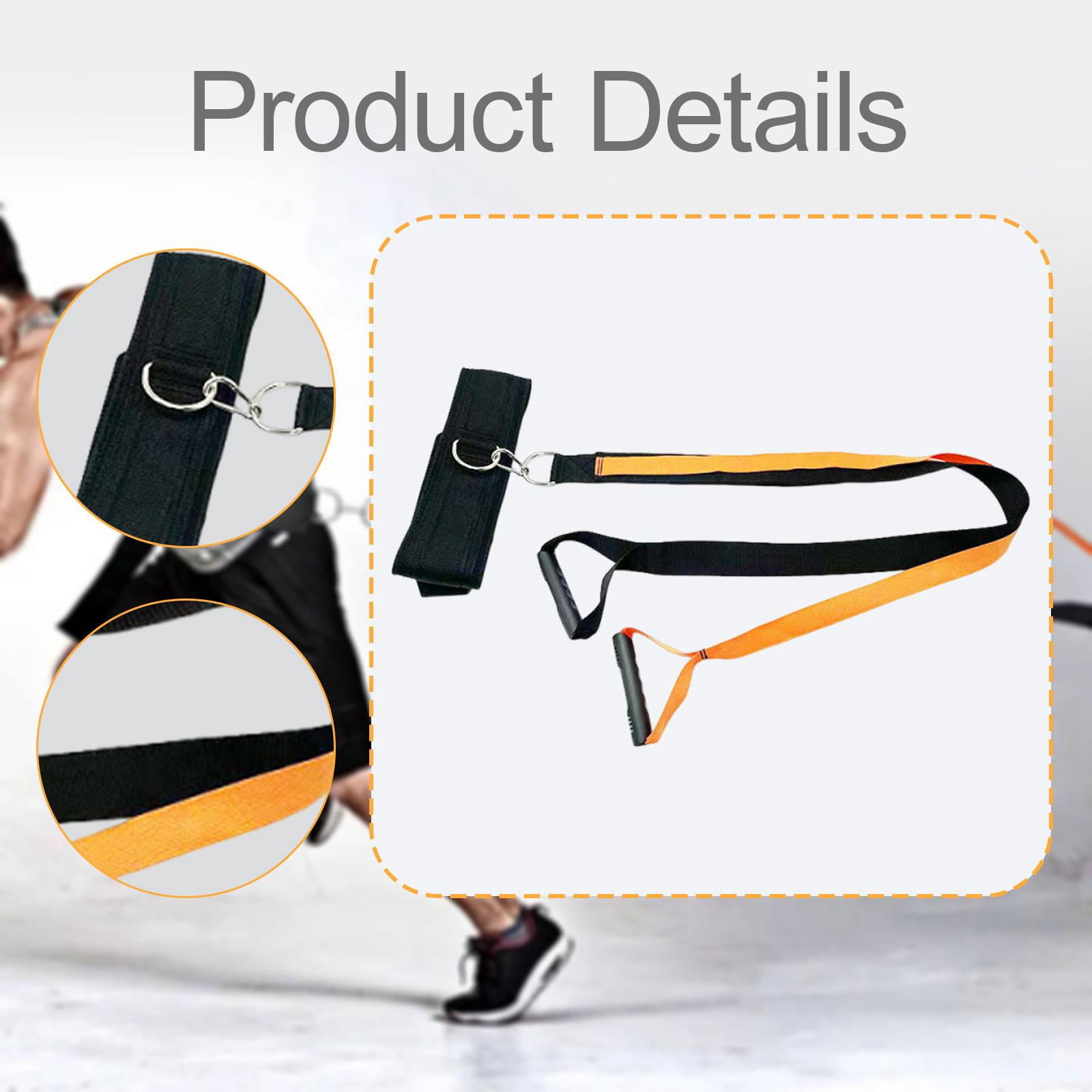 Baoblaze Accelerate Power Resistances Band Bungee Cord Set Quick Release for Track Sprint Waist Belt