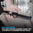 thumbnail image 4 of OX Tools - Dual Tip Chisel with Holster - 3/4-Inch, 4 of 9