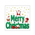 thumbnail image 3 of Christmas Decorations Wall Stickers Removable Wall Art Decals Party Supplies Home Window Decorations Home Interior Wall Stickers,black, 3 of 6