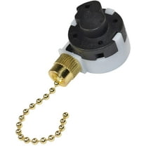 HQRP Ceiling Fan Pull Chain 3-Speed 4-Wire Control Switch for Hunter Ceiling Fan, Function L-1-2-3, L-2-3, L-1-3, L-1-2