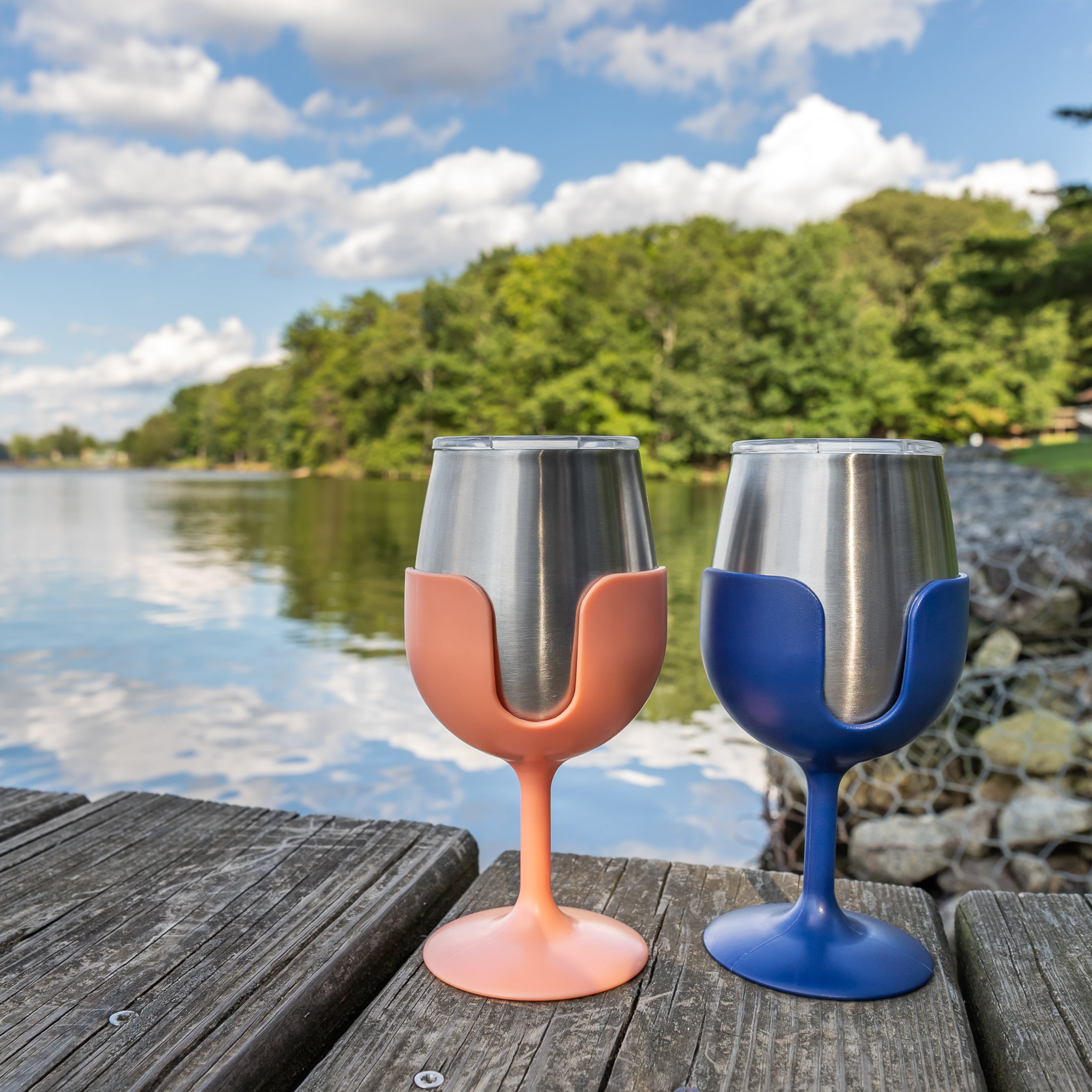 Camping Advice - Stemless Wine Tumbler – Elk County Laser