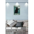 thumbnail image 2 of Funny Black Cat Decor, Bathroom Wall Decor - Your Butt Napkins My Lady - Vintage Metal Tin Sign for Novelty Girls Room Bedroom Toilet or Bathroom Wall Art Poster Pet Lovers Gift 12x16 Inch, 2 of 6
