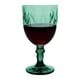 thumbnail image 5 of Juego 8 Copas de Vidrio Cristal para Champaña Vino Agua  Color Verde, 5 of 5