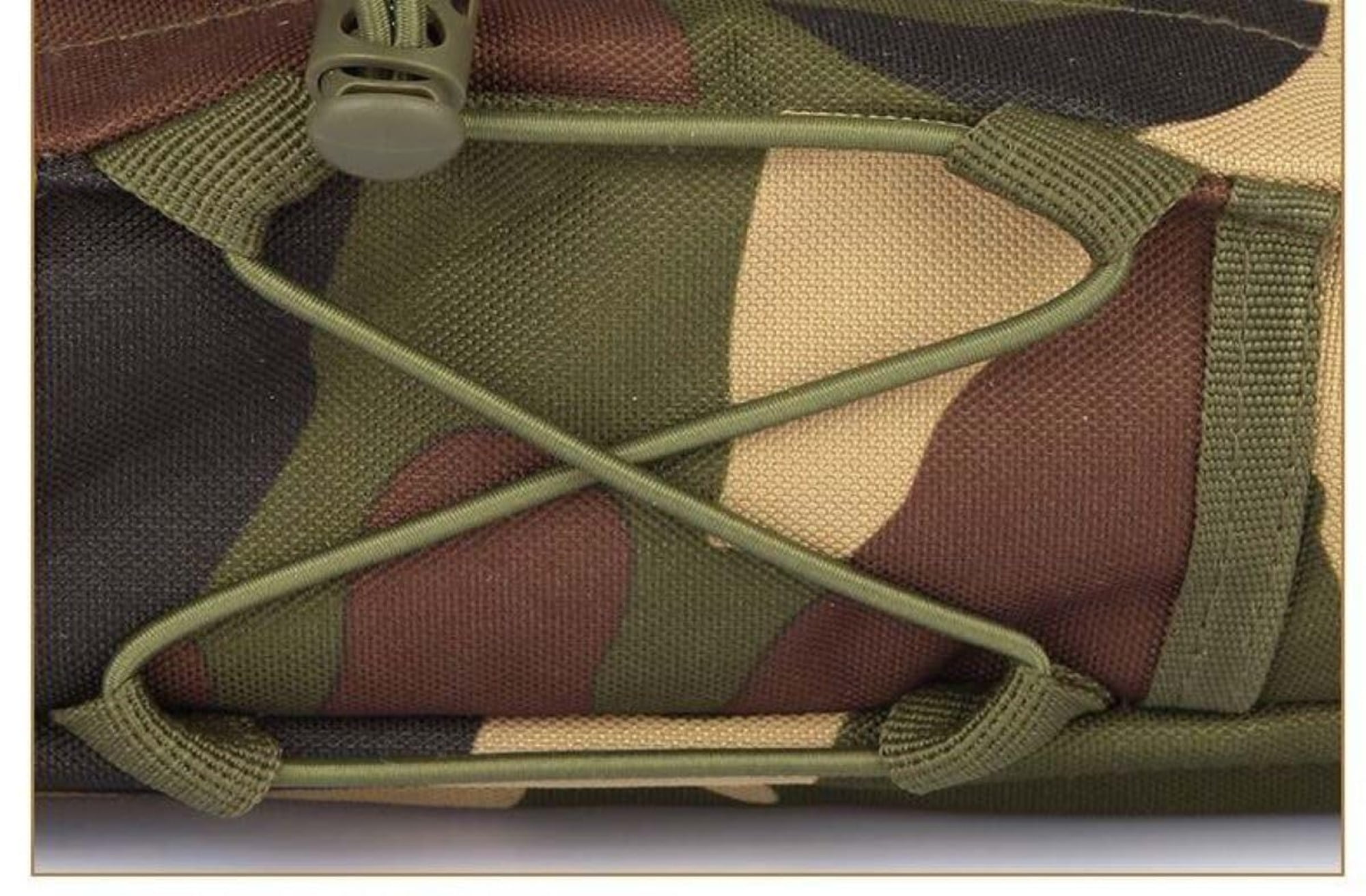 Men Fanny Pack Waist Bag Multi Zipper Pockets Hip Belt Bag