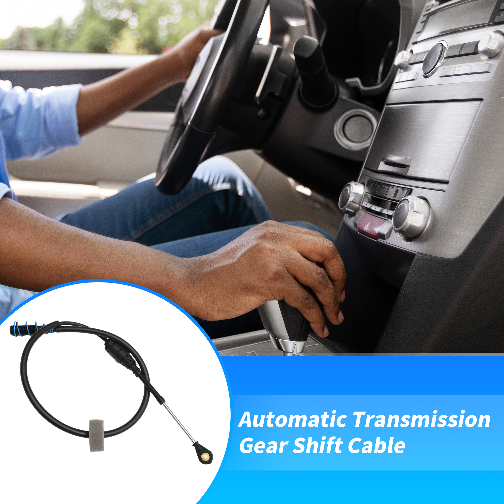 Unique Bargains Automatic Transmission Gear Shift Cable for Buick and for Chevrolet