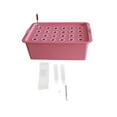 thumbnail image 4 of Colaxi 24 Sites Indoor Hydroponic Grow Set Indoor Cultivation Box Plant Site Hydroponic Set Hydroponic System Grow Boxes for Balcony Pink, 4 of 10