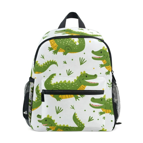 ALAZA Crocodile Hand Drawn School Backpack Small Bookbag Mini Bags