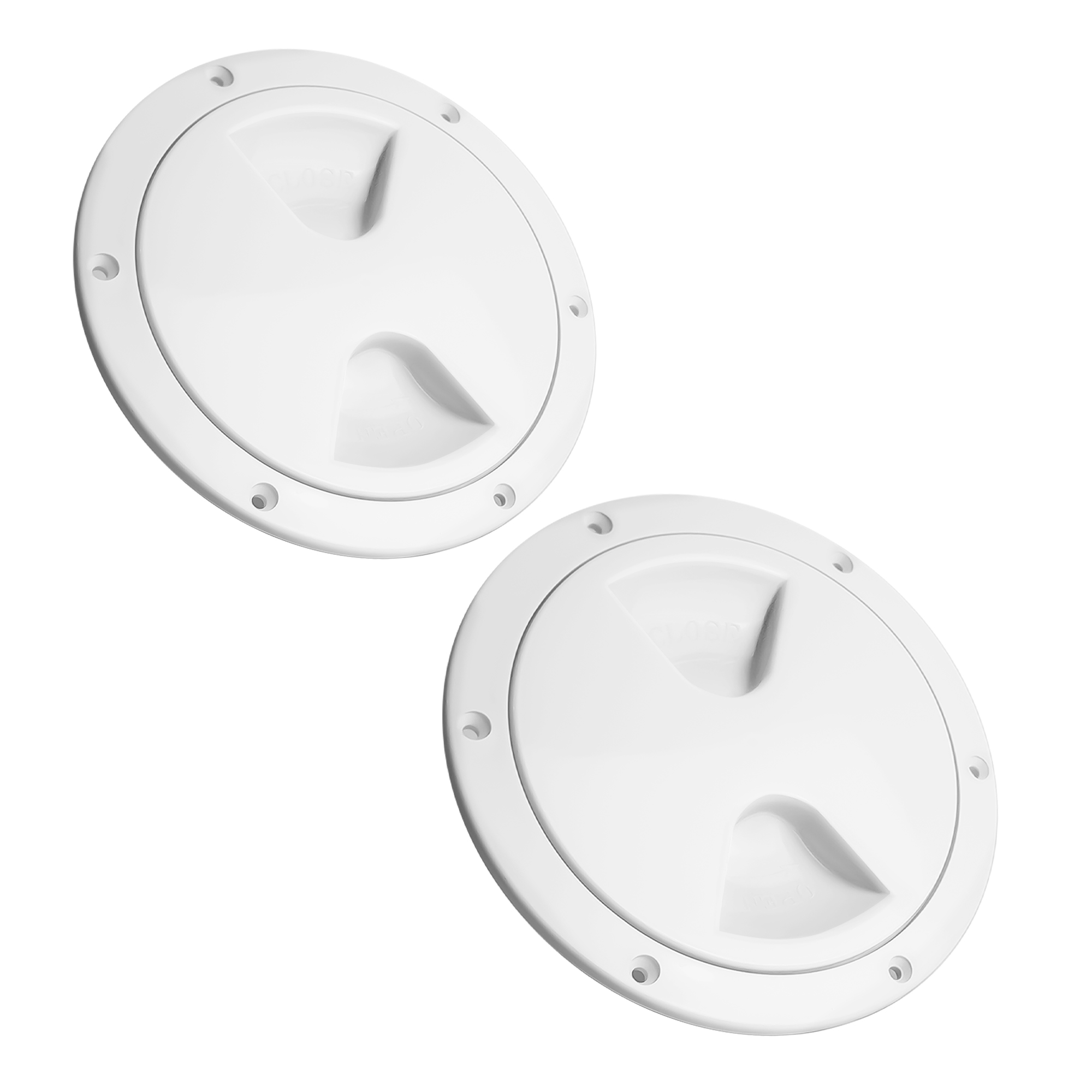 Five Oceans 5" Boat Hatch, 2Pack Marine Access Hatch, Round Inspection