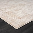 thumbnail image 3 of Laddha Home Designs 4' x 6' Loomed Abstract Rectangular Area Throw Rug - Beige and Cream, 3 of 9