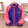 thumbnail image 3 of Eashery Boys' Winter Jacket Full Zip Hooded Jacket Baby Boys Girls Top Toddler Boy Jackets (Watermelon Red,13-14 Years), 3 of 4