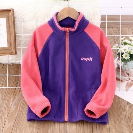 

Child Sweater Toddler Kids Boys Girls Long Sleeve Winter Zippered Jacket Thicken Warm Outwear Tops Clothes Coat