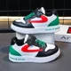 thumbnail image 2 of Zapatos deportivos transpirables de fondo suave para niños, calzado blanco informal para escuela primaria, primavera y verano, nuevo estilo, calzado Unisex para niños, 2 of 5