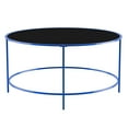 thumbnail image 4 of Furniture of America Rockbel Contemporary Glass Top Round Coffee Table, 4 of 4