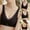 Black, variant on Babysbule Bras for Women Clearance Women's Bra Soild Wire Free Underwear One-Piece Bra Everyday Underwear