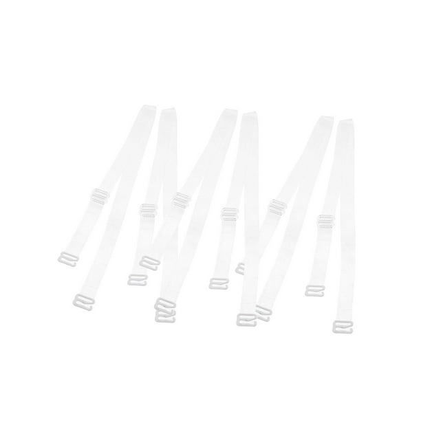 Unique Bargains Clear Bra Straps Soft Transparent Fashion Secrets Bra