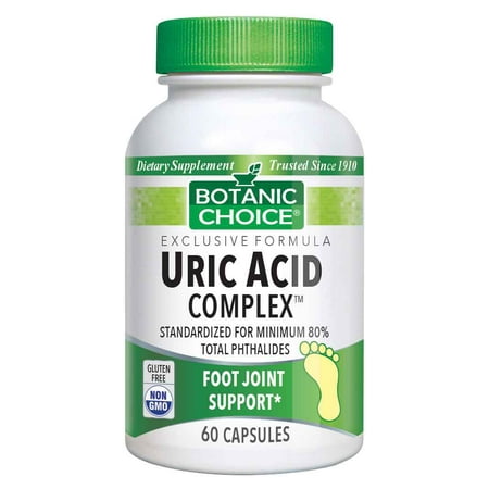 Indiana Botanic Gardens Botanic Choice  Uric Acid Complex, 60