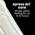 thumbnail image 6 of U by Kotex Security Maxi Pads, Heavy Flow, Long, Unscented, 22 Count, 6 of 10