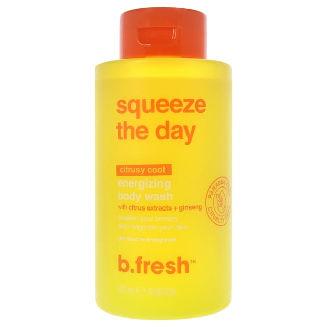 Jabón corporal energizante Squeeze The Day de B.Tan para unisex - Jabón corporal de 16 oz