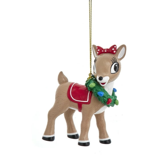 Kurt Adler Rudolph Clarice Christmas Ornament