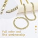 thumbnail image 5 of Gold Chain Men, Cuban Link Chain Gold, Cuban Link Chain Men, Men Curb Chain Gold, Cuban Gift, 5 of 5