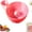 Pink；small, variant on 3D Printed Automatic Vegetable and Fruit Washer | Berry Washer Spinner Bowls | Fruit Washing Bowl with Strainer | Fruits and Veggies Cleaner Device | Multipurpose Rinse Drain Basket for Kitchen Sink