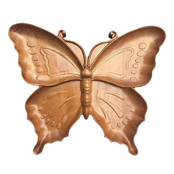 Butterfly Shaped Wooden Charcuterie Tray, Decorative Serving Platter for Cheese, Fruits, Meats & Appetizers, Vintage Wood Food Plate for Kitchen, Dining Table & Party Decor