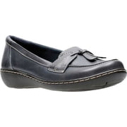 Clarks Ashland Bubble Leather - Womens Slip-On Loafers