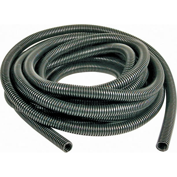 100 Ft 1 4 Inch Split Loom Tubing Wire Conduit Hose Cover Auto Home Marine Black