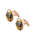 thumbnail image 2 of Unicorn Stylish Stainless Steel Cuff Links for Dress Shirts - Accessory for Formal Occasions, 2 of 6