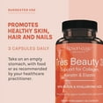 thumbnail image 5 of Reserveage Beauty, Tres Beauty 3, Beauty Supplement for Hair Growth, Skin Care and Nail Care, Collagen Supplement with Keratin and Biotin, Gluten Free, 90 Capsules (30 Servings), 5 of 6