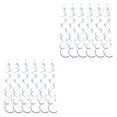 thumbnail image 3 of Guardoinrt 6pcs Hanging Garland Safe Ingredients Good Demonstrating Effect PVC Made Purple 2Set, 3 of 5