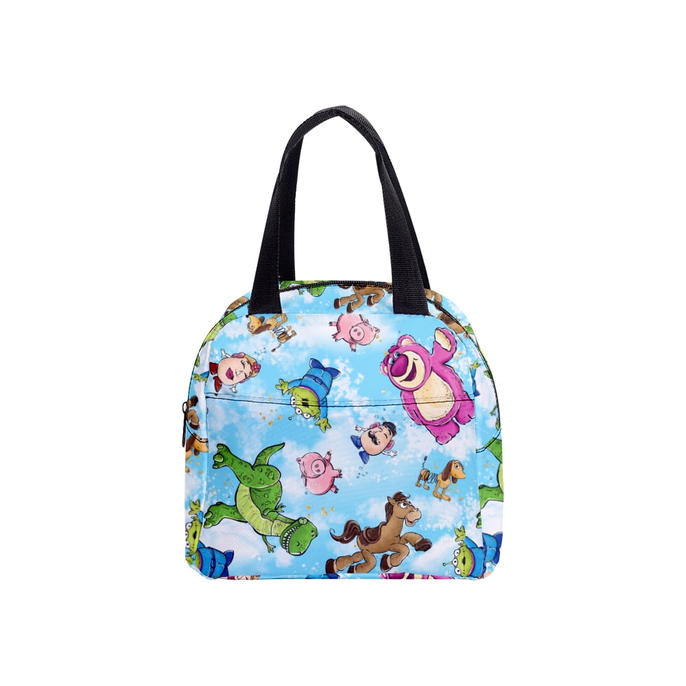 Story of Toy Pattern Lunch Box Insulated Cooler Thermal Messager Bag ...