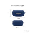 thumbnail image 2 of Portable Silicone Dustproof Soft Storage Shell Earphone Case Earphone Protective Cover Earphone Storage Case PINK, 2 of 8
