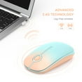 thumbnail image 4 of Jelly Comb 2.4G Slim Wireless Mouse with Nano Receiver, Less Noise, Portable Mobile Optical Mice for Notebook, PC, Laptop, Computer, MacBook, 4 of 5