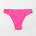thumbnail image 3 of Sngxgn Women's Swim Bottoms High Waisted Bathing Suit Bottoms Ruched Swimsuit Tankini Bottoms(Pink,XL), 3 of 6