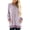 PURPLE, variant on Haute Edition Women's Heather Contrast Slouchy Cozy Pocket Sweatshirt Tunic