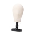 thumbnail image 4 of TISHITA Mannequin Head Multifunctional Hat Rack Standing Stand for Cap Salon Black short, 4 of 8
