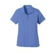 thumbnail image 3 of Port Authority Adult Female Women Plain Polo Ultramarine Bl X-Large, 3 of 4