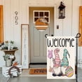 thumbnail image 3 of Easter Egg Gnome Garden Flag 12.5x18 Double Sided for Outside Cute Bunny Colorful Welcome Spring Yard flag Outdoor Easter Farmhouse Porch Decor 12-12, 3 of 6