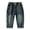 Black-7, variant on ZHOUCHANKIDS Boys Baggy Jeans Chino Trousers Stretch Denim Pants for Kids Comfortable Casual Loose Fit Jeans with Elastic Waist for Outdoor School Daily Wear (Light Blue-8, 4-5 Years)
